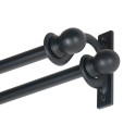 Decorative Double Curtain Rod , 6 Awesome Double Curtain Rod Bracket In Others Category