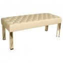 Diamond Tufted Lucite Leg , 8 Best Lucite Bench In Furniture Category