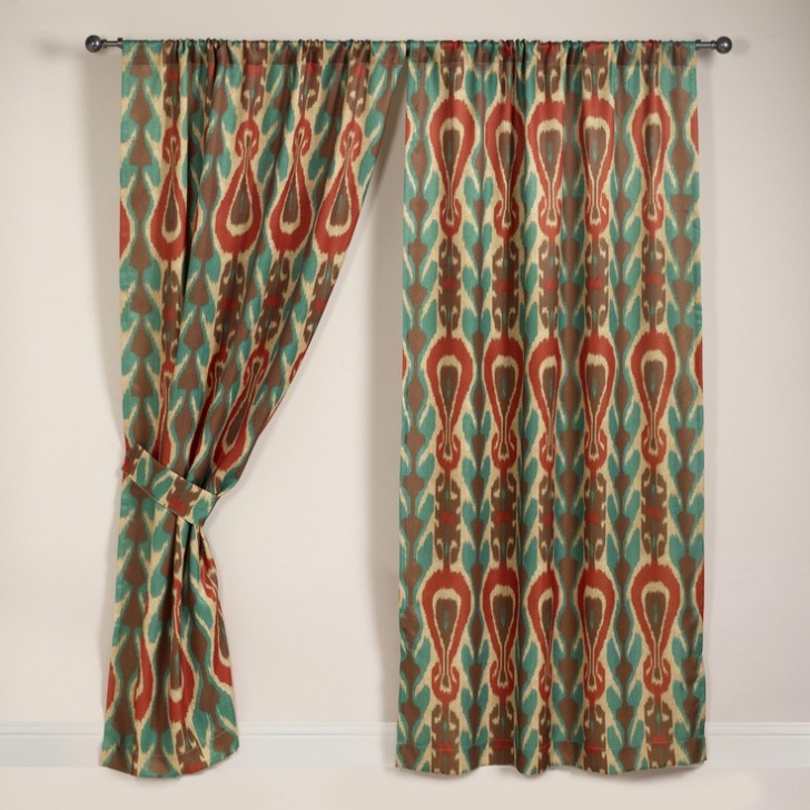 Interior Design , 8 Brilliant Ikat curtains : Diva Ikat Curtain