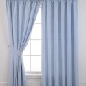 Dotty Readymade Blackout Curtains Blue , 7 Charming Darkening Curtains In Others Category