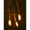 Edison Bulb Rope Chandelier , 7 Awesome Edison Bulb Chandelier In Lightning Category
