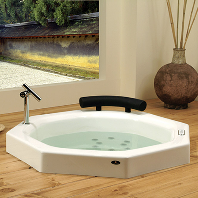 Bathroom , 8 Nice Japanese soaking tubs : Faucets Not Included With Tub