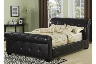 700x700px 7 Superb Tufted Sleigh Bed Picture in Bedroom