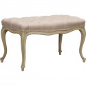 French Painted , 7 Cool Tufted Bench In Furniture Category