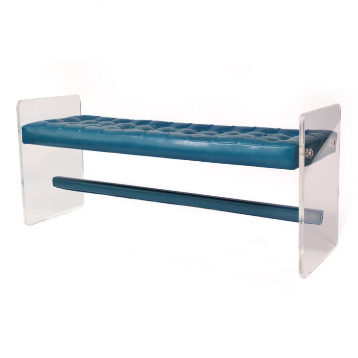 Furniture , 8 Best Lucite bench : Glamorous Lucite