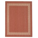 Furniture , 7 Stunning Greek key rug : Greek Key Red Flatweave Rug Runners