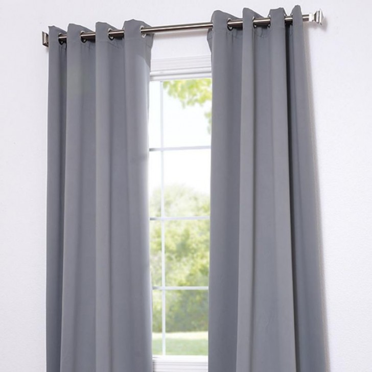 Others , 7 Good Grey blackout curtains : Grommet Neutral Grey Designer