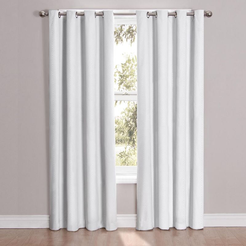 800x800px 7 Gorgeous White Grommet Curtains Picture in Others