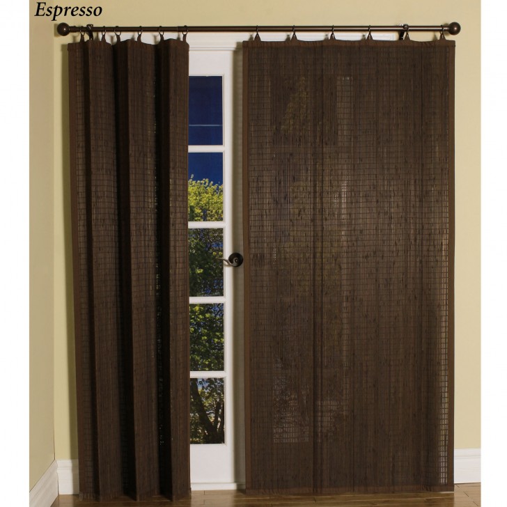 Others , 7 Stunning Bamboo curtain panels : Home Bamboo Ring Top Panel