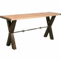 Furniture , 7 Ideal Reclaimed wood console table : Home FURNITURE Living Room
