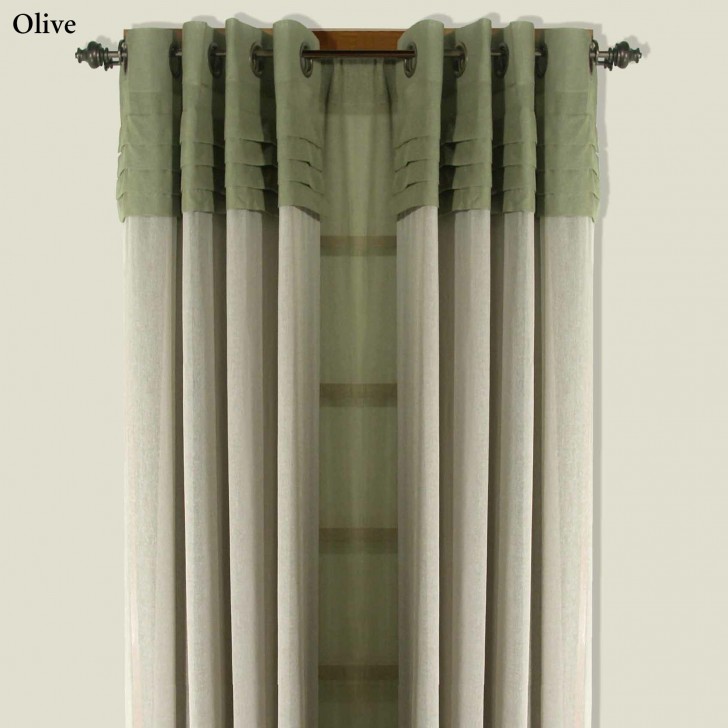 Interior Design , 7 Stunning Grommet curtains : Home Geneva Semi Sheer Grommet Curtain Panel