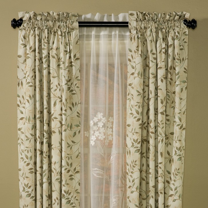 Others , 6 Superb Insulating curtains : Insulated Vine Curtain Panels