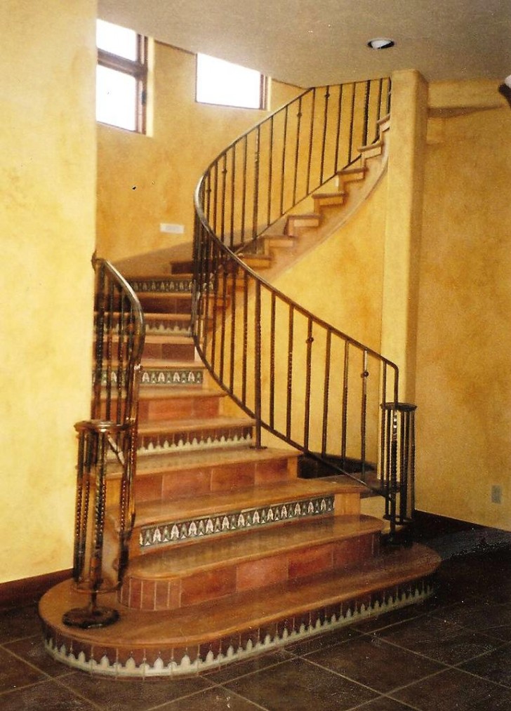 Interior Design , 8 Nice Wrought iron stair railing : Interior Ornamental Iron