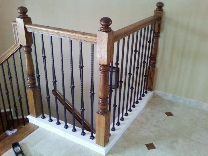 Others , 8 Cool Wrought iron balusters : Iron Balusters Hammered
