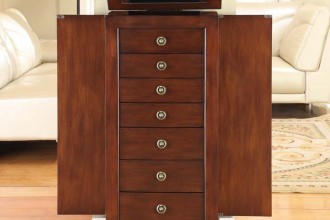 967x1000px 7 Excellent Locking Jewelry Armoire Picture in Furniture