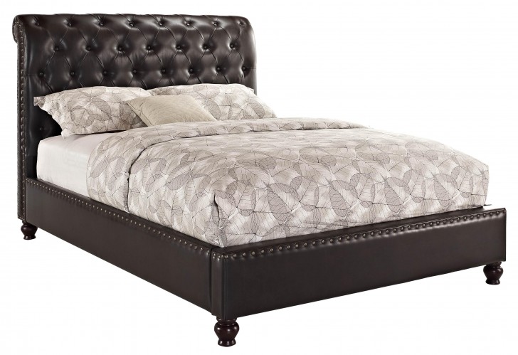 Bedroom , 7 Superb Tufted sleigh bed : King Tufted Upholstered Sleigh Bed