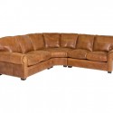 Kirby Sectional , 7 Stunning Distressed Leather Sectional In Furniture Category