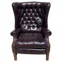 Furniture , 7 Ideal Leather wingback recliner : Leather Wingback Recliner