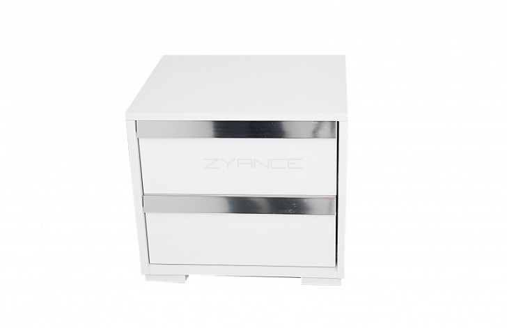Furniture , 8 Top White lacquer nightstand : Los Cabos Nightstand White Lacquer
