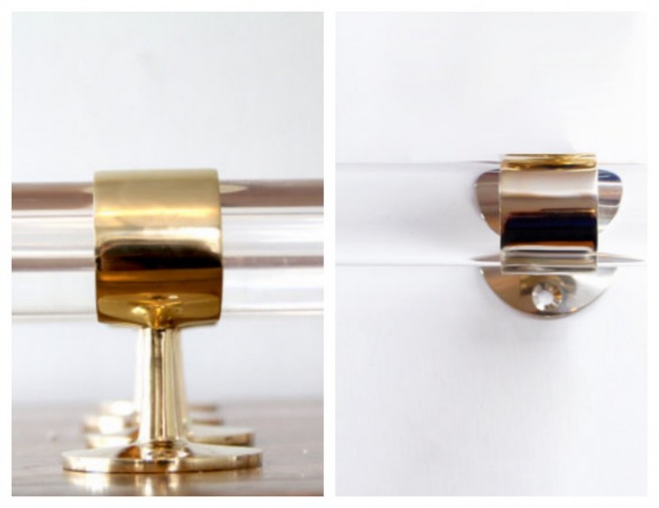 Others , 7 Stunning Lucite curtain rods : Lucite Curtain Rods