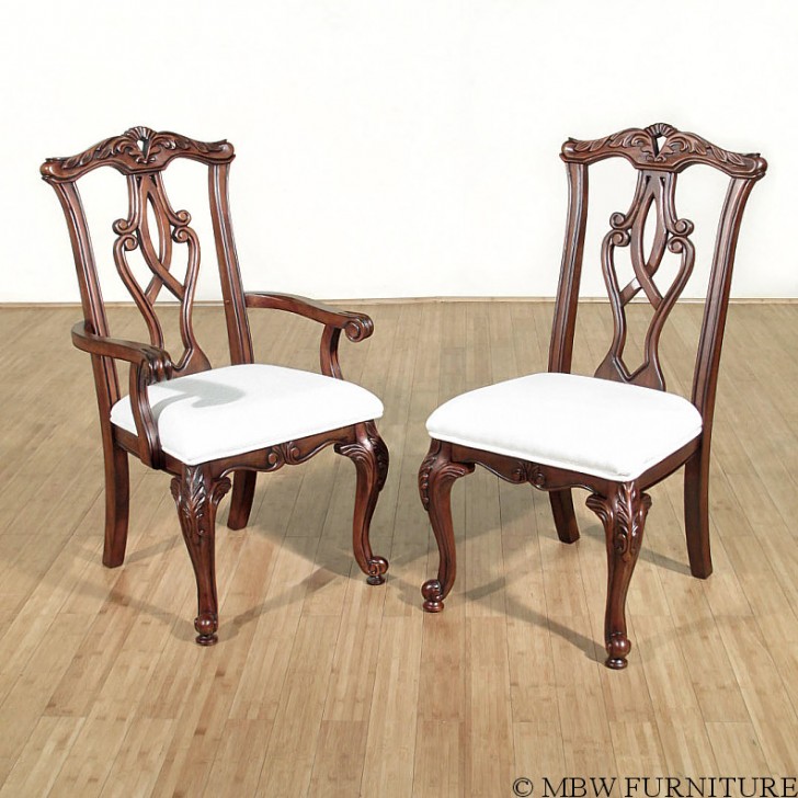 Furniture , 9 Lovely Chippendale chairs : Mahogany Chippendale Dining Chairs