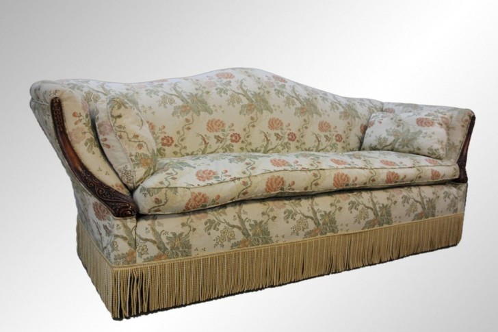 Furniture , 8 Ideal Overstuffed sofa : Mahogany Overstuffed Sofa