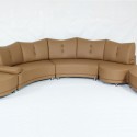 Milano modern tan leather , 7 Stunning Sectional Couches In Furniture Category