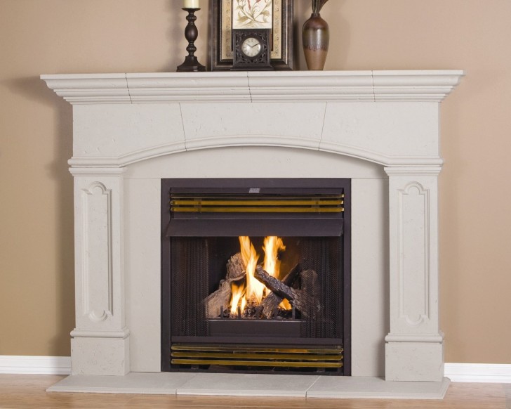 Others , 7 Awesome Contemporary fireplace mantels : Modern Minimalist Fireplace