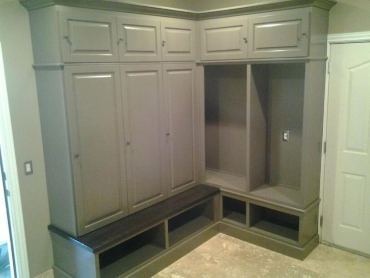 Furniture , 7 Good Mudroom lockers with bench : Mudroom Bench And Lockers