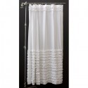 Novelty Shower Curtains , 7 Superb White Ruffle Shower Curtain In Others Category