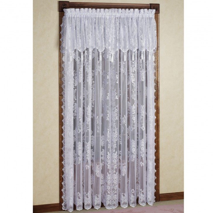 Others , 7 Top Lace curtain panels :  Panel With Valance