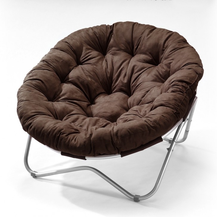 Furniture , 7 Good Papasan chair : Papasan Chair In Cocoa Microfiber