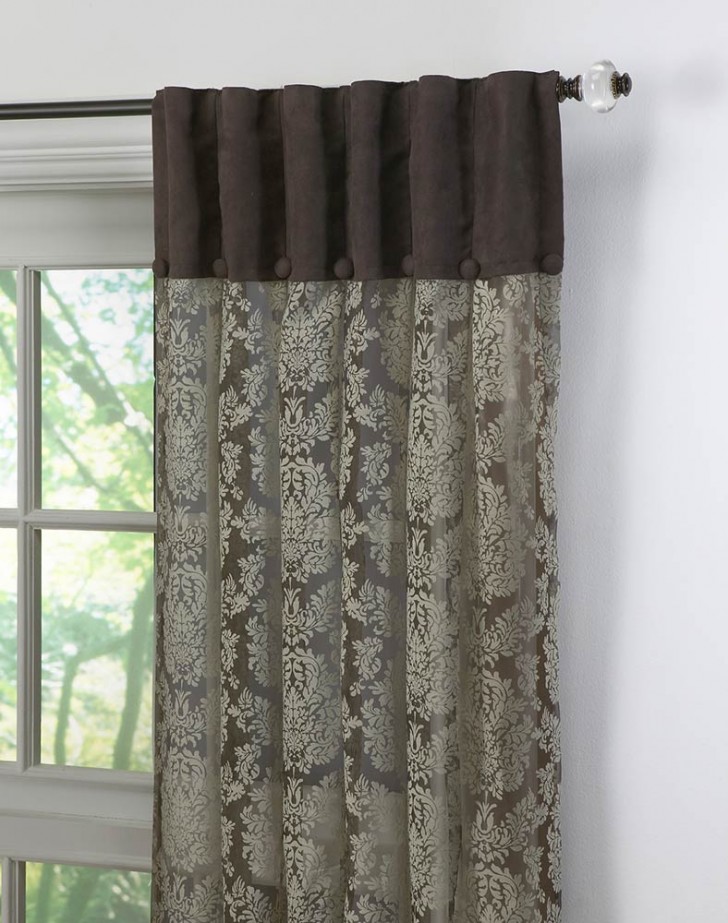 Others , 7 Top Lace curtain panels : Pleated Curtains