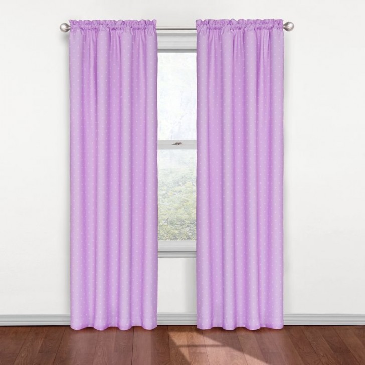 Others , 8 Charming Blackout curtains for kids : Polka Dots Blackout Window Curtain