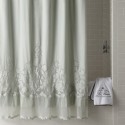  Pom Pom at Home Caprice Shower Curtain , 8 Charing Pom Pom Curtains In Others Category