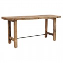 Furniture , 7 Ideal Reclaimed wood console table : Reclaimed Wood Console Table