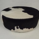 Round Cowhide Ottoman , 5 Charming Cowhide Ottoman In Furniture Category