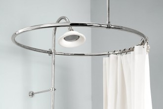 605x590px 6 Top Circular Shower Curtain Rod Picture in Others