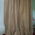 Ruffled Burlap Curtain Panel , 7 Superb Ruffle Curtain Panel In Others Category