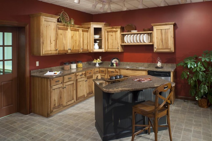 Kitchen , 7 Awesome Rustic hickory cabinets : Rustic Hickory Custom Cabinetry