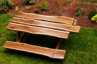 616x462px 8 Good Rustic Picnic Tables Picture in Furniture