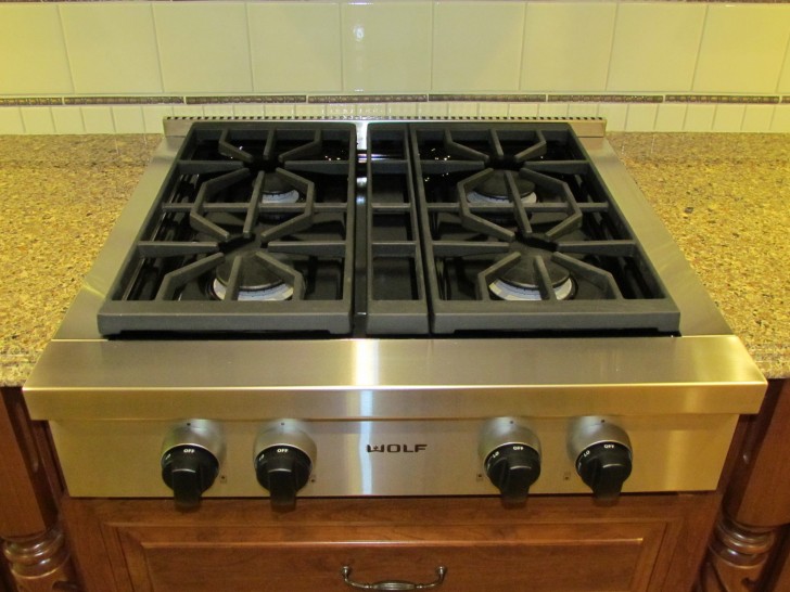 Kitchen Appliances , 6 Unique Wolf rangetop : Sealed Burners
