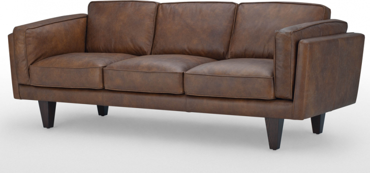 Furniture , 7 Gorgeous Saddle leather sofa : Seater Sofa
