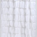 Shower Curtain Color , 7 Superb White Ruffle Shower Curtain In Others Category