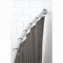 Splash Adjustable Curved Shower Curtain Rod , 6 Amazing Shower Curtain Rod Curved In Others Category