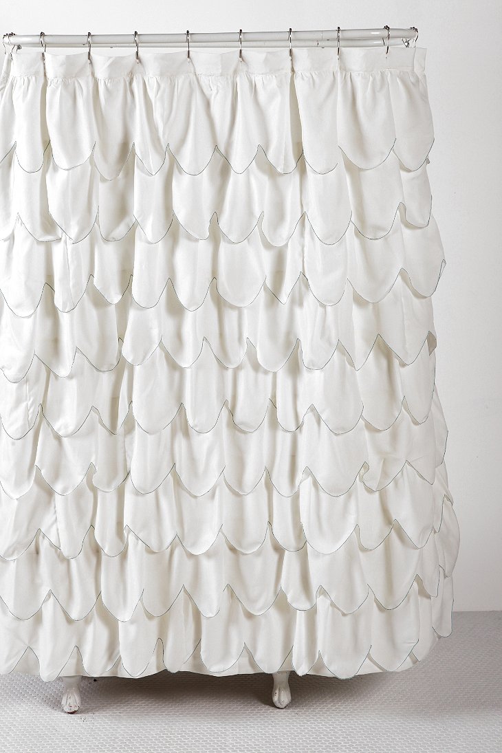730x1095px 7 Best Ruffled Shower Curtain Picture in Others