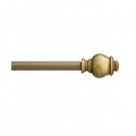 Style Selections Brushed Brass Curtain Rod , 8 Good Brass Curtain Rods In Others Category