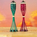 Table Top Tiki Torch , 7 Unique Tiki Torches In Lightning Category