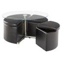 Tables with Ottomans , 6 Awesome Coffee Table With Ottomans Underneath In Furniture Category