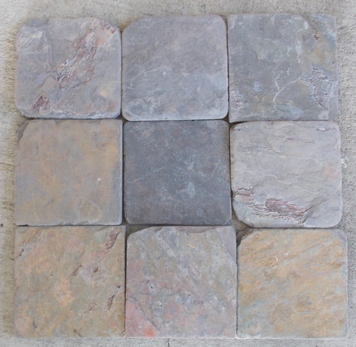 Others , 7 Gorgeous Tumbled stone tile : Tumbled Slate Tile